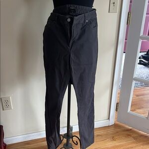 Ann Taylor dark Gray Brushed Denim